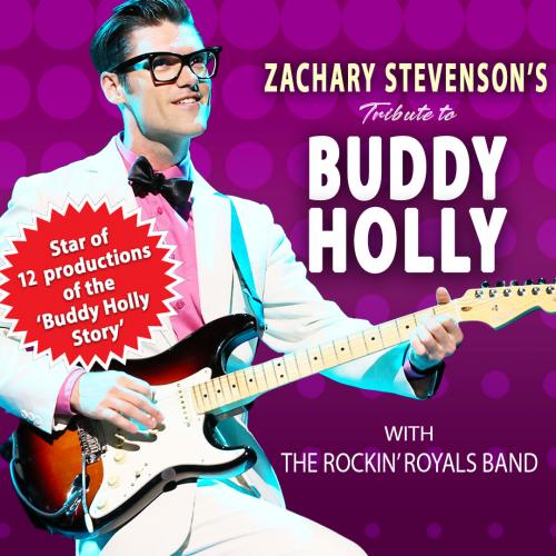 Poster for Zachary Stevenson's Tribute to Buddy Holly