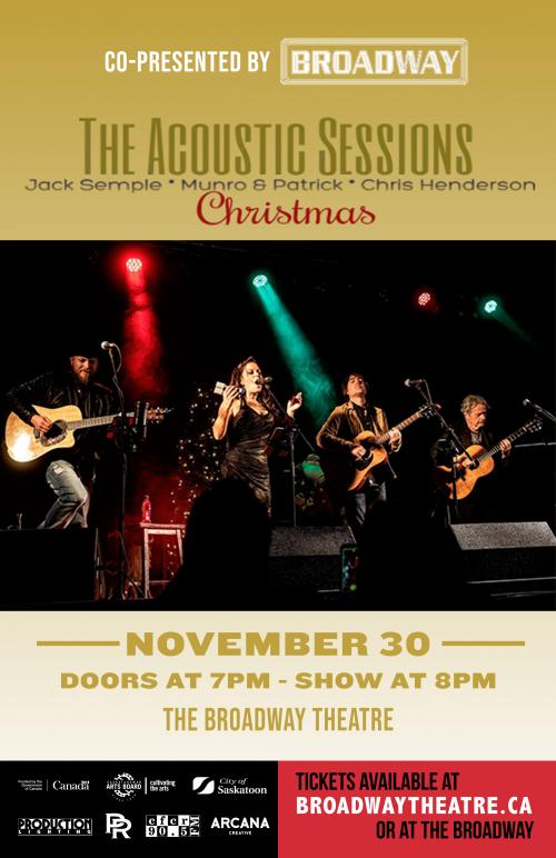 Poster for The Acoustic Sessions: Semple, Munro & Patrick, Henderson