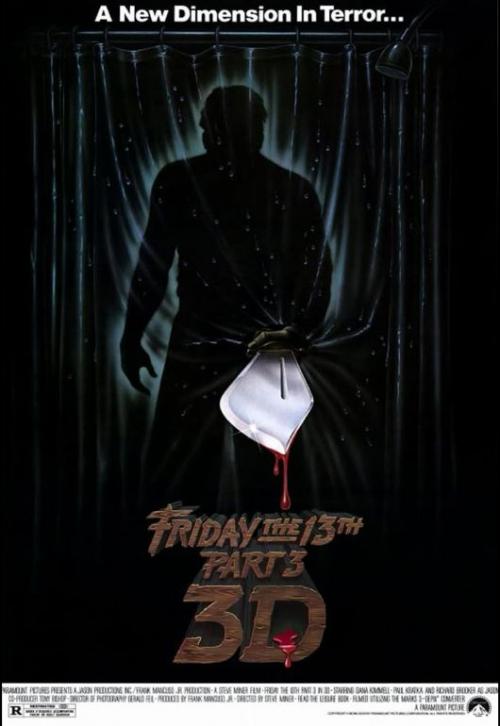 Poster for Friday the 13th Part 3 in Anaglyphic 3D! (Presented by SFFF)