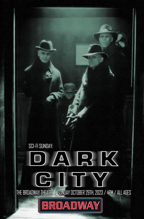Poster for Dark City (Sci-Fi Sunday)