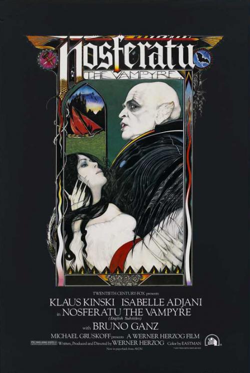 Poster for Nosferatu The Vampyre (1979) (The Art of Terror Series)