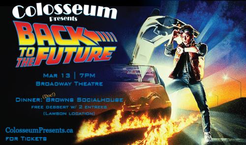 Colosseum Presents: Back to the Future