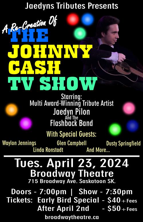 Poster for A Recreation of the Johnny Cash TV Show