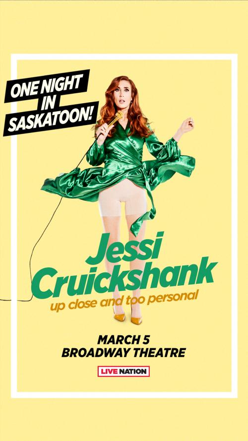 Poster for LIVE NATION PRESENTS: Jessi Cruickshank