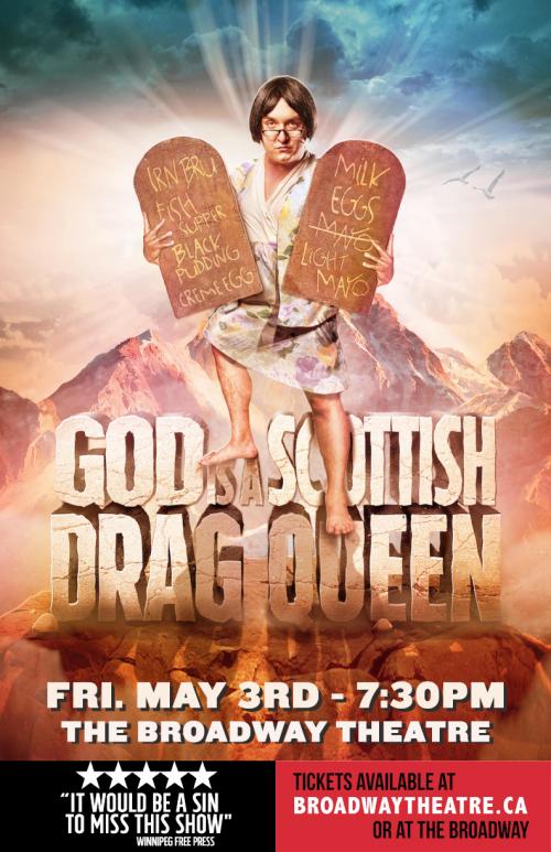 Poster for God is a Scottish Drag Queen