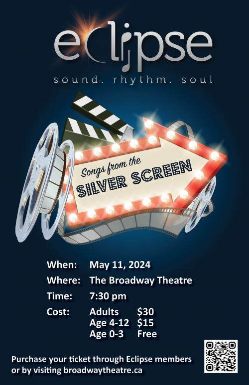 Poster for Eclipse Chorus: Songs from the Silver Screen!