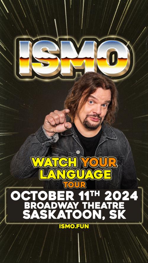 Poster for ISMO: WATCH YOUR LANGUAGE TOUR