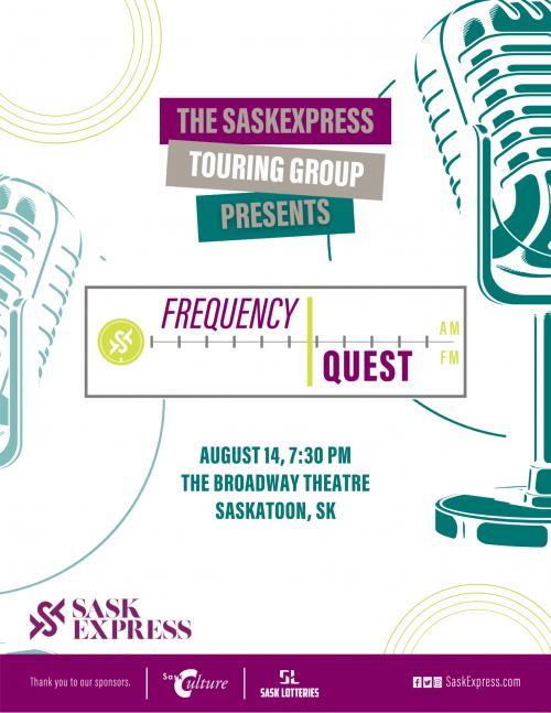 Poster for SaskExpress: Frequency Quest