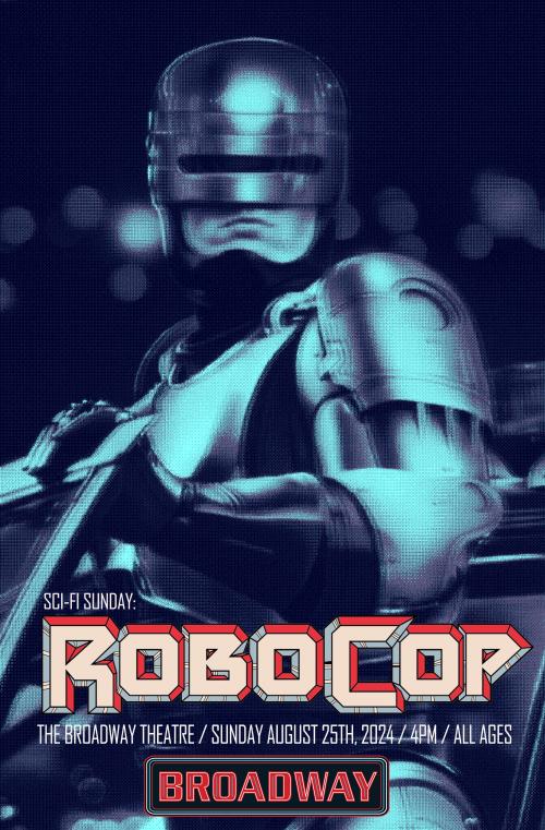Poster for Robocop (Sci-Fi Sunday)