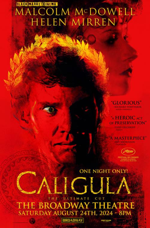 Poster for Caligula - The Ultimate Cut (A Black Market Cinema event)