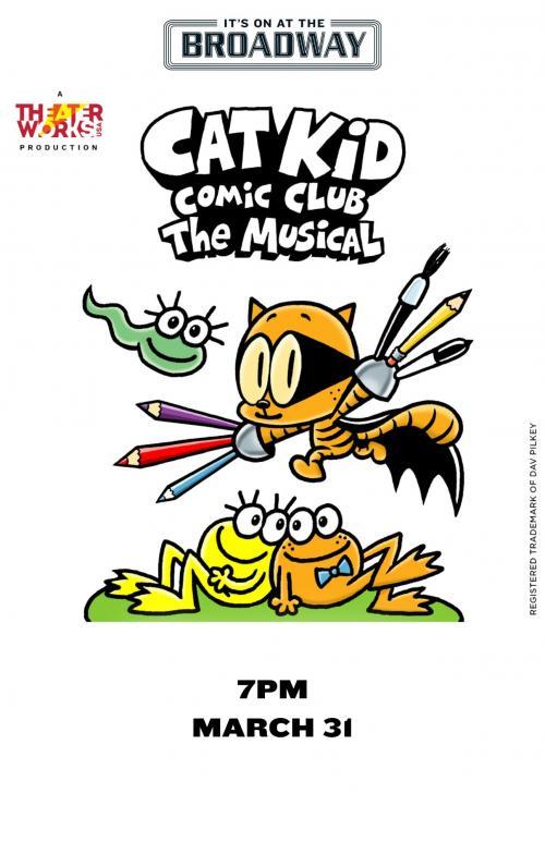 Poster for Cat Kid Comic Club: The Musical