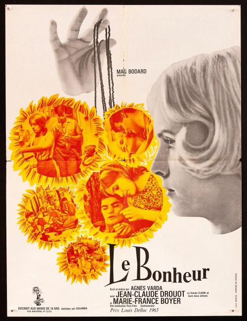 Poster for La Bonheur (A Chick Flicks screening for the Saskatoon Sexual Health!)