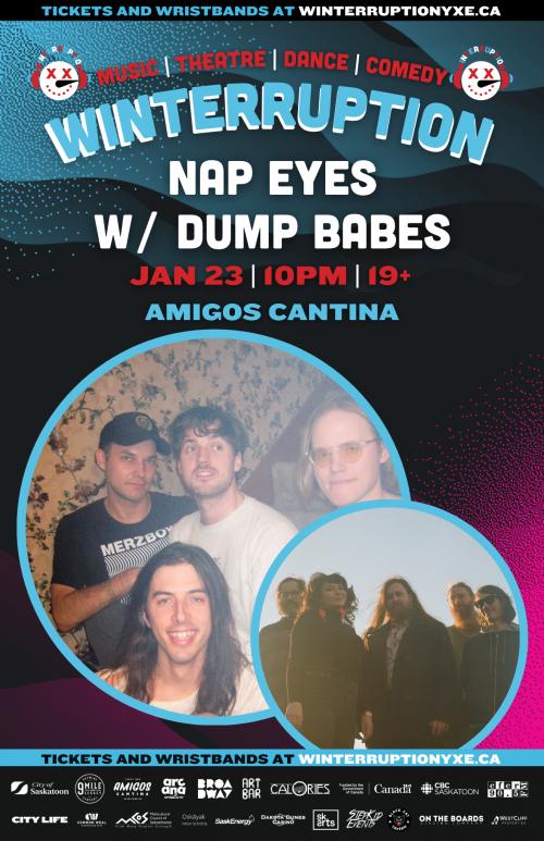 Poster for Nap Eyes w/ Dump Babes (Winterruption 2025)