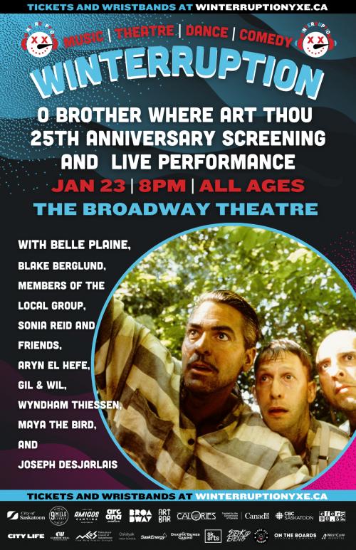 Poster for O Brother, Where Art Thou? Revisited 25th Anniversary Live Concert and Screening (Winterruption)