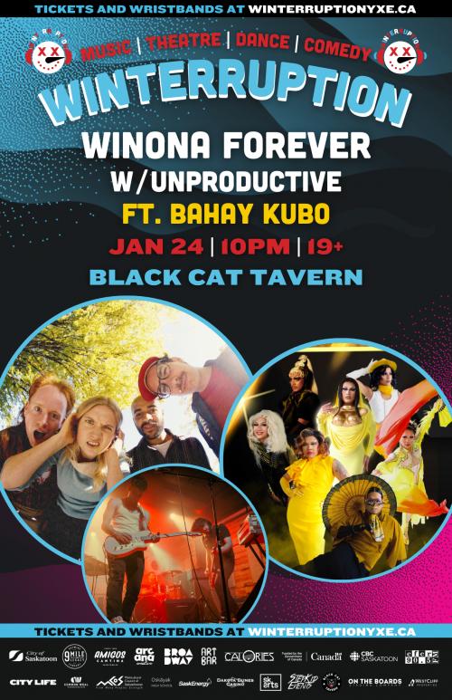 Poster for Winona Forever w/ Unproductive ft. Bahay Kubo (Winterruption 2025)