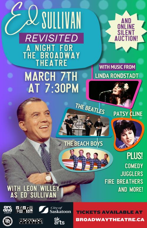 Poster for Ed Sullivan Revisited: A Night for The Broadway Theatre