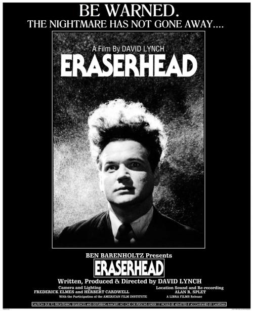 Poster for Eraserhead (A Requisite Cinema Celebration of David Lynch) 