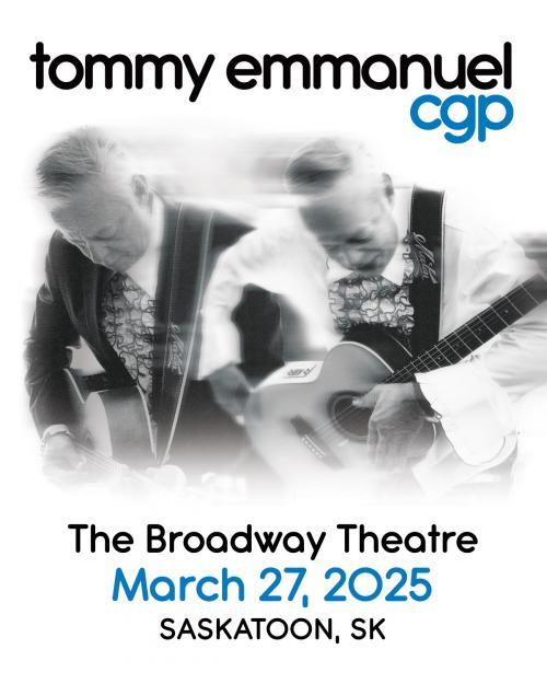 Poster for Tommy Emmanual CGP