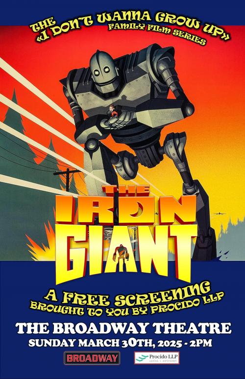 The Iron Giant (A Free Family screening brought to you by Procido LLP)