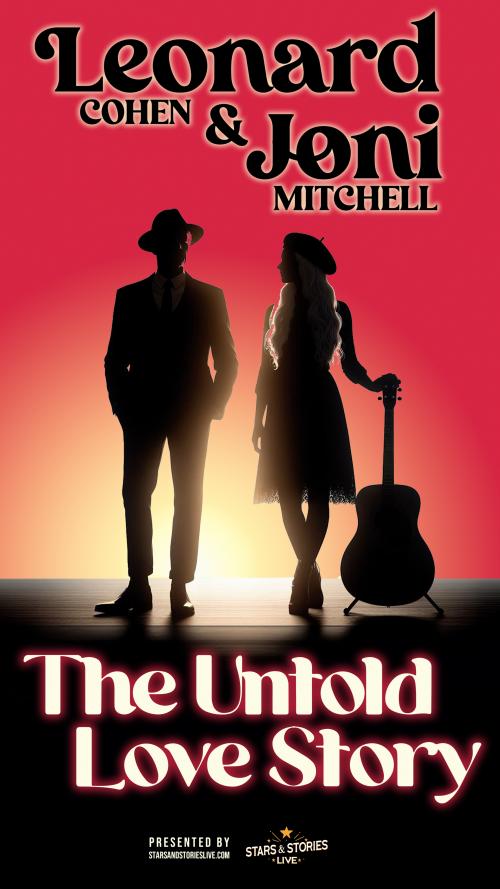 Poster for Leonard Cohen and Joni Mitchell: The Untold Love Story 