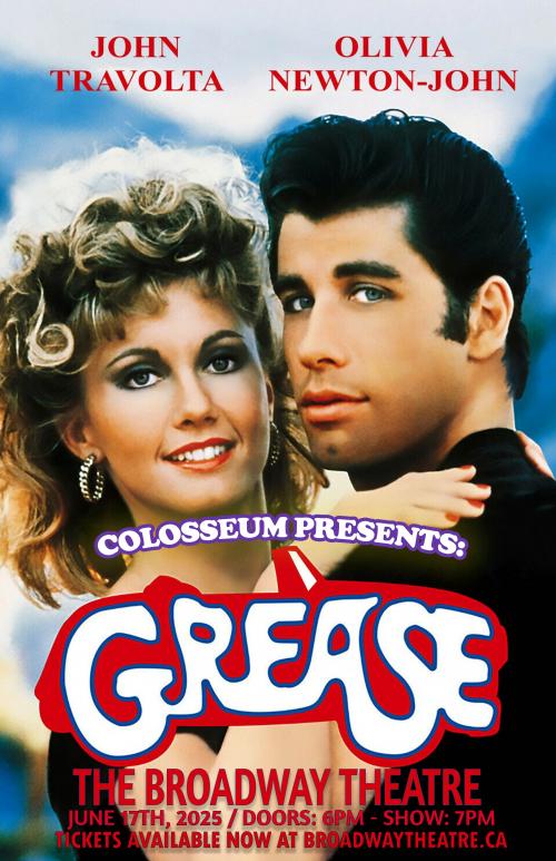 Poster for Colosseum Presents:  Grease (1978)