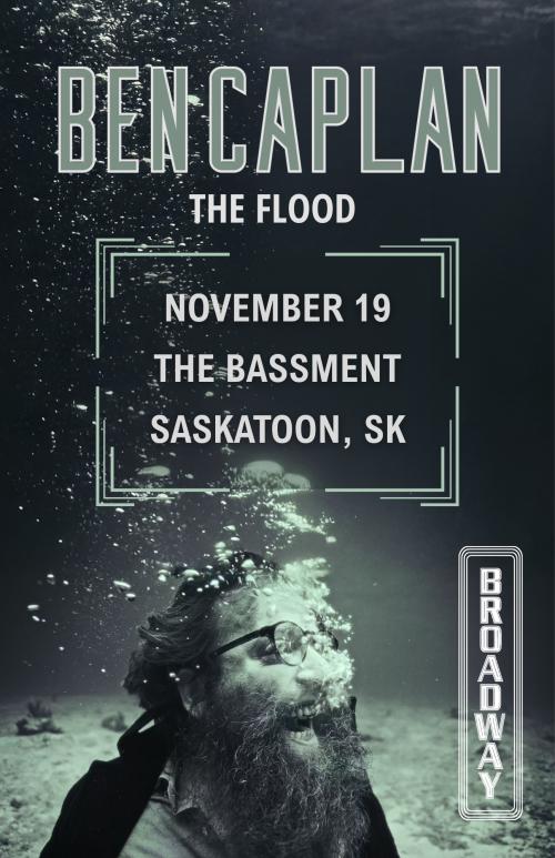 Poster for An Evening with Ben Caplan at The Bassment