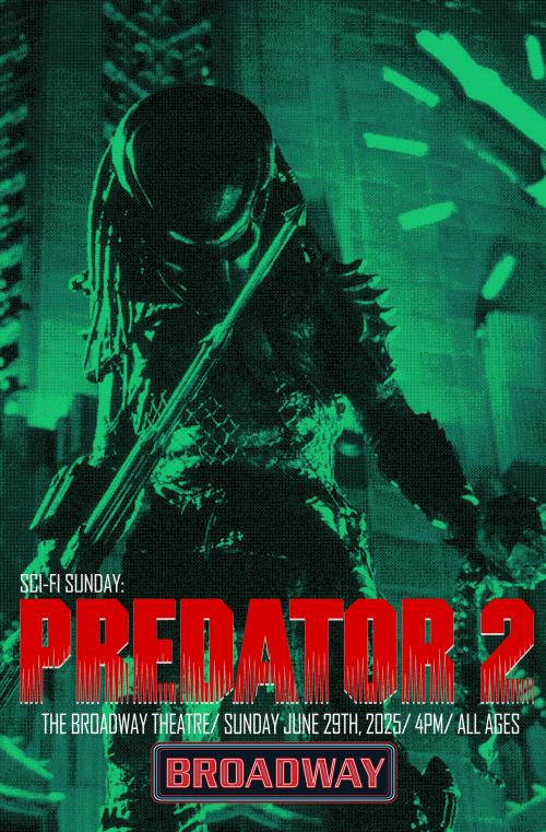 Poster for Predator 2 (Sci-Fi Sunday)