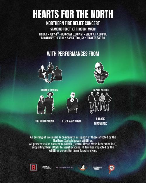 Hearts for the North: Northern Fire Relief Concert