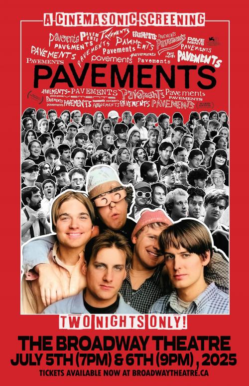 Poster for Pavements (A Cinemasonic Screening)