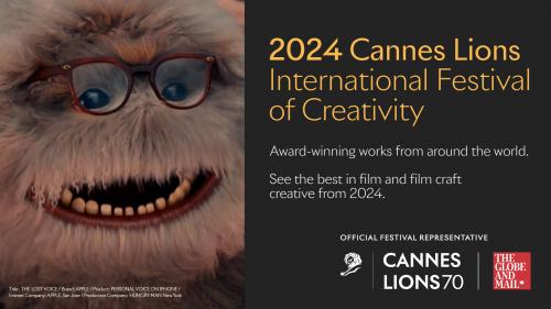 Poster for 2024 Cannes Lions International Festival of Creativity