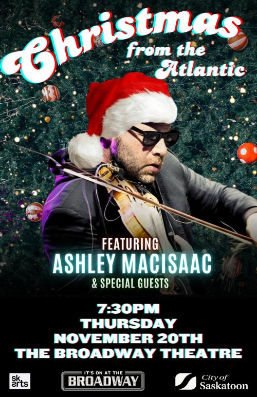 Poster for Ashley MacIsaac: Christmas from the Atlantic