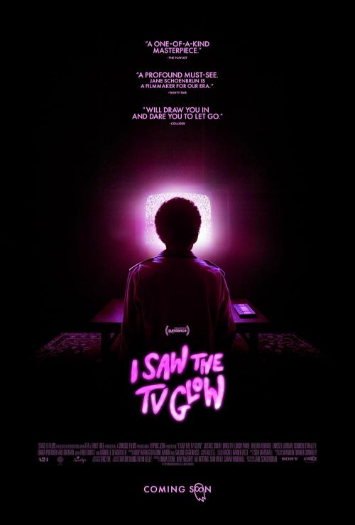 Poster for I Saw The TV Glow (The Art of Terror Series)