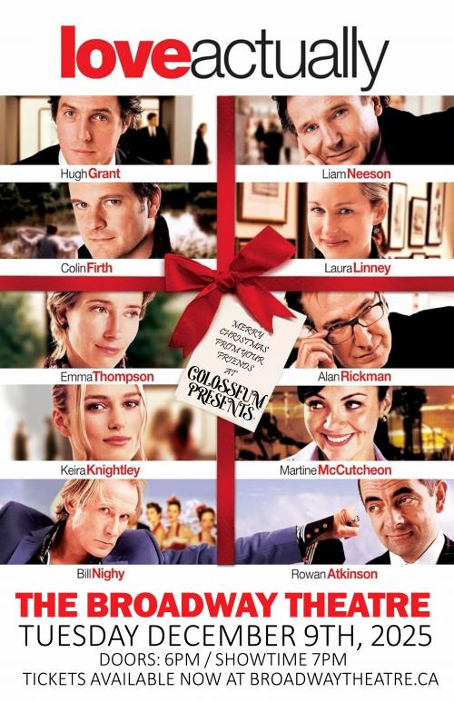 Poster for Colosseum Presents: LOVE ACTUALLY 