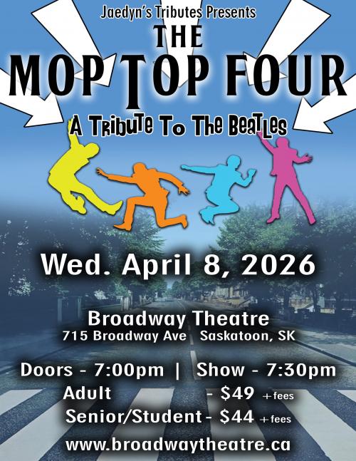 Poster for The Mop Top Four: A Tribute to The Beatles