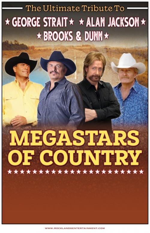 Poster for The Megastars of Country Music 