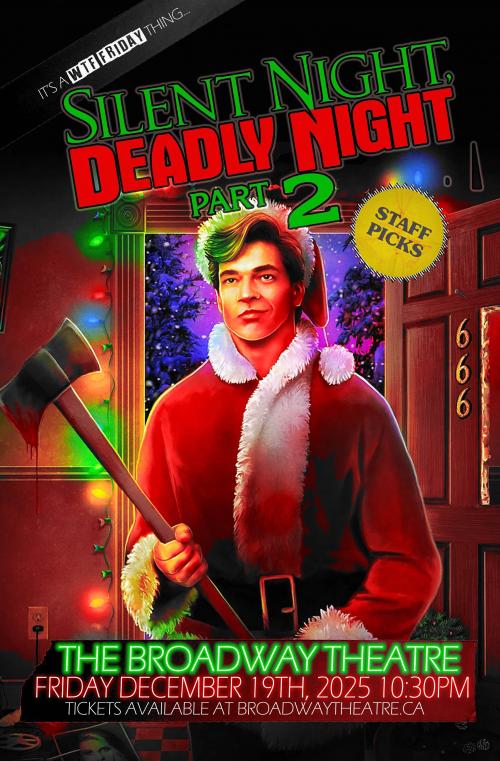 Poster for Silent Night, Deadly Night 2 (A WTF Friday screening)