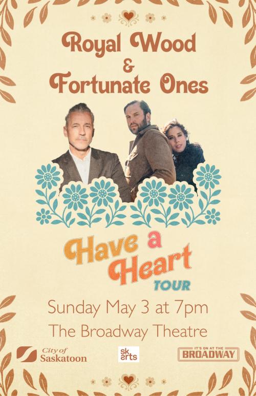 Poster for Royal Wood & Fortunate Ones