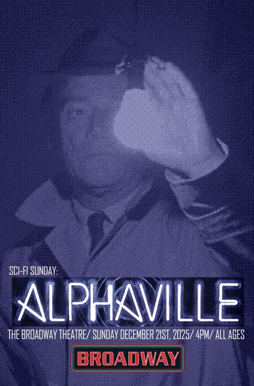 Poster for Alphaville (Sci-Fi Sunday/Godard Showcase)