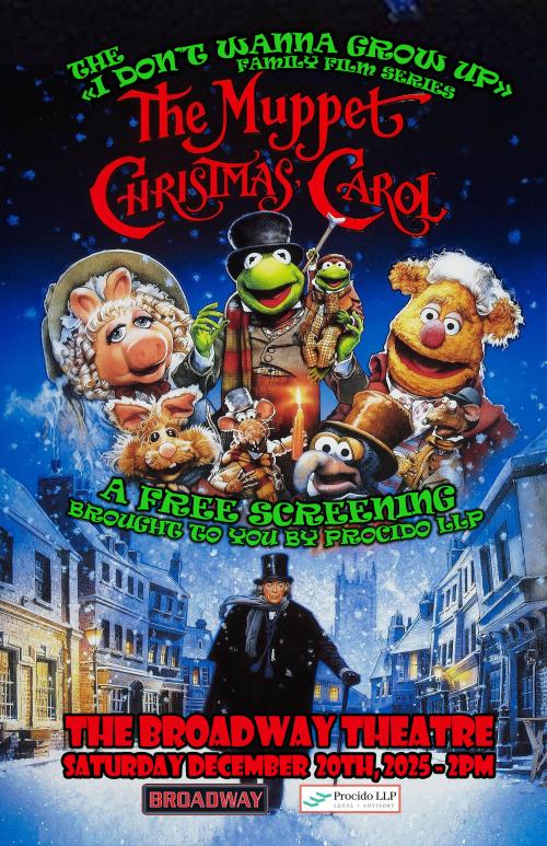 Poster for The Muppets Christmas Carol (A Free screening brought to you by PROCIDO LLP!) 