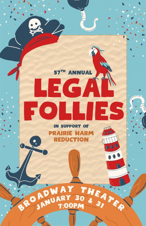 Poster for Legal Follies 2026 - SATURDAY NIGHT