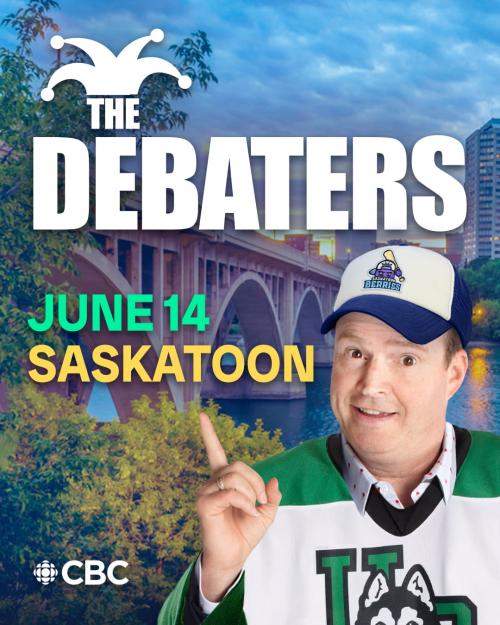 Poster for  CBC Radio's The Debaters - EVENING SHOW