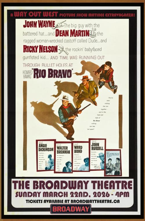 Poster for Rio Bravo (Way Out West)