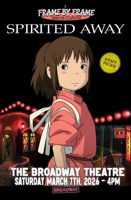 Poster for Spirited Away (A Frame by Frame Animation Celebration!)