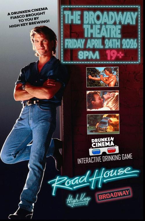 Poster for Road house (Drunken Cinema!)