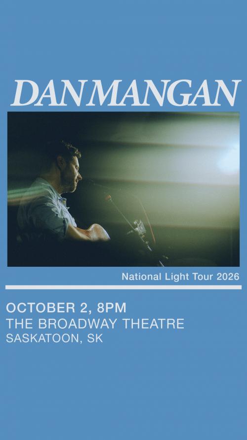 Dan Mangan: Natural Light Tour