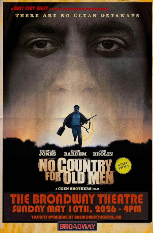 Poster for No Country for Old Men (Way Out West Matinee)