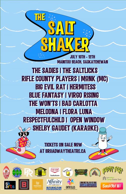 The Sadies, Rifle Country Players, The Salt Licks w/ guest MC MONK (Salt Shaker 2026)