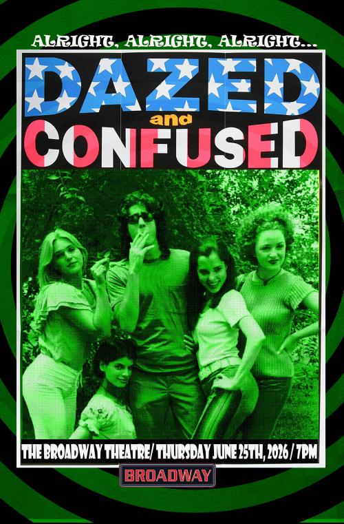 Poster for Dazed and Confused - School's out screening!