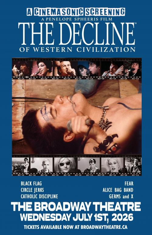 Poster for The Decline of Western Civilization (Cinemasonic)