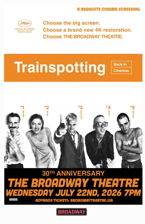 Poster for Trainspotting - 30th Anniversary (Requisite Cinema)